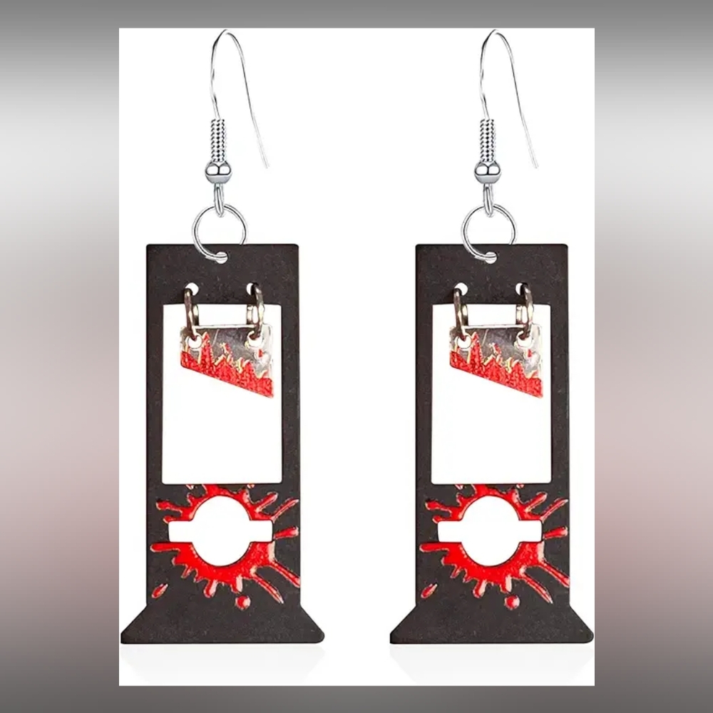 Guillotine Earrings (NWT) - Picture 3 of 3